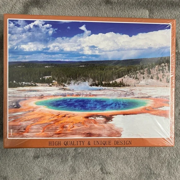 Yellowstone National Park 1000 Piece Jigsaw Puzzle - Picture 1 of 5
